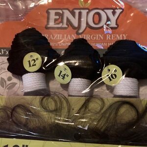 Brazilian Virgin Remy Hair Extensions - Black